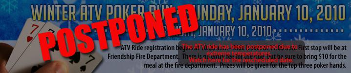 Winter ATV Poker Run - POSTPONED