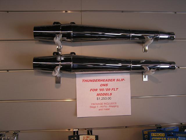 Thunderheader Slip-ons for '95-'09 FLT Models