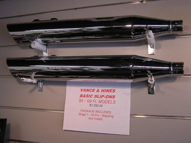 Vance & Hines Basic Slip-ons '95-'09 FL Models