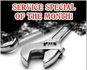 Service Special of the Month!