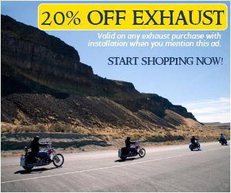 20% Off Exhaust: Valid on any exhaust purchase with installation when you mention this ad. Start shopping now!