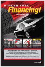 Stress Free Financing Click to view larger size.