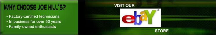 • Factory-certified technicians • In business for over 50 years • Family-owned enthusiasts