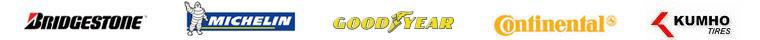 We carry products from Bridgestone, Michelin, Goodyear, Continental, and Kumho Tires.