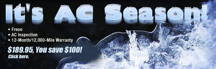 Click here for the $189.95 air conditioning special.