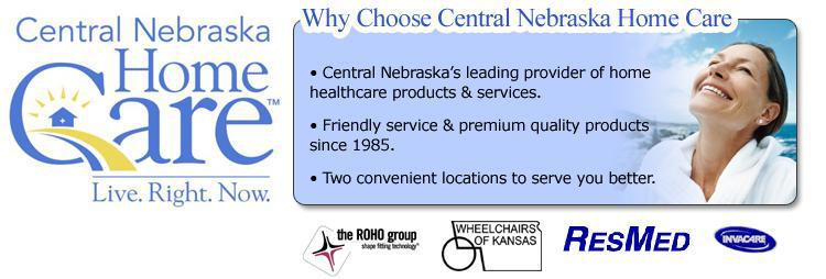 Welcome to Central Nebraska Home Care! Live. Right. Now.