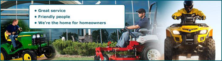Great service. Friendly people. We're the home for homeowners.