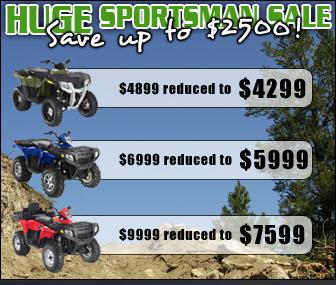Huge Sportsman Sale - Save up to $2,500!