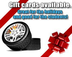 Gift cards available. Great for the holidays and good for the students!
