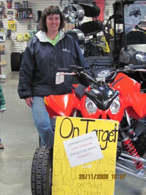 2008 Polaris Outlaw 450 Raffle