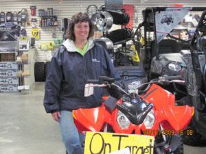 2008 Polaris Outlaw 450 Raffle