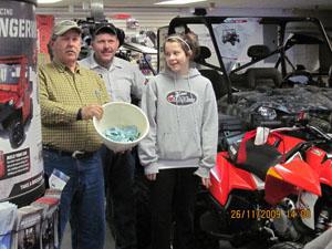 2008 Polaris Outlaw 450 Raffle