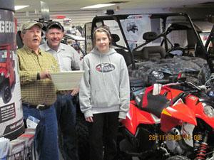 2008 Polaris Outlaw 450 Raffle