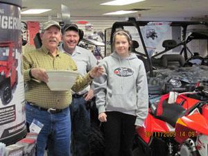 2008 Polaris Outlaw 450 Raffle