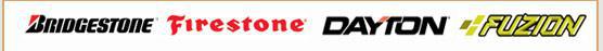 We carry Bridgestone, Michelin, Goodyear, and Hankook products.