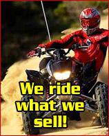 We ride what we sell!