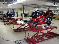 Bike Getting a Diagnostic