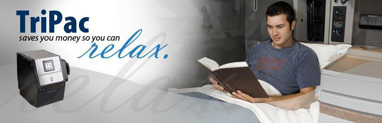 TriPac saves you money so you can relax.