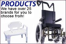 Products - We have over 25 brands for you to choose from!