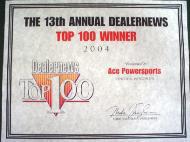 The 13th Annual Dealernews Top 100 Winner