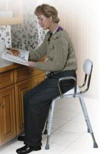 All Purpose Stool With Adjustable Arms