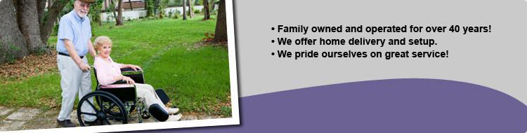 Family owned and operated for over 40 years! We offer home delivery and setup. We pride ourselves on great service!