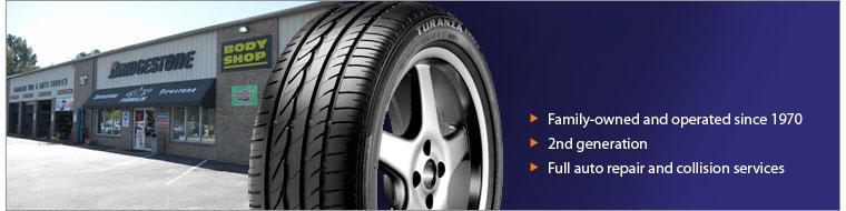 Franklin Tire & Auto has been family-owned and operated since 1970—we are in our second generation! We offer full auto repair and collision services.