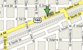 Click here for directions to 601 E Coulter Ave!