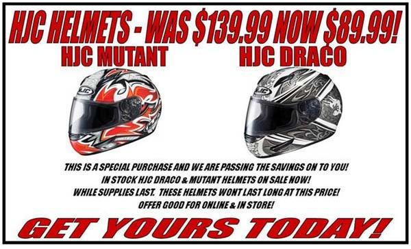 HJC Helmet Sale