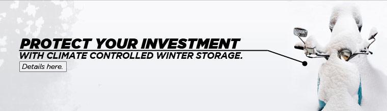 Protect your investment with climate controlled winter storage.