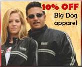 10% off Big Dog apparel.