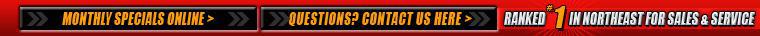 Ranked #1 in Northeast for Sales & Service