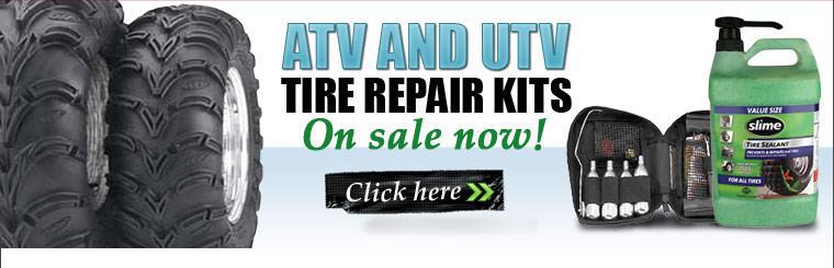 ATV and UTV tire repair kits are on sale now! Click here to check them out.