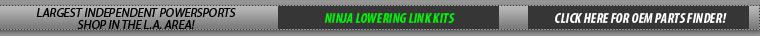 We have the largest independent powersports shop in the L.A. area!