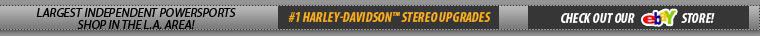 We have the largest independent powersports shop in the L.A. area!