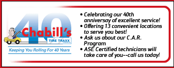 Celebrating our 40th anniversary of excellent service! Offering 13 convenient locations to serve you best! Ask us about our C.A.R Program. ASE Certified technicians will take care of you--call us today!