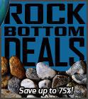 Rock Bottom Deals: Save up to 75%!