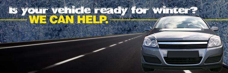 Is your vehicle read for winter? Bolton-James, Inc. can help.