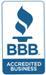 We are accredited by the Better Business Bureau.