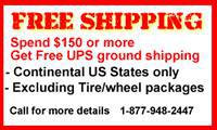 Free shipping on orders over $150
