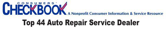 Consumers' Checkbook - A Nonprofit Consumer Information & Service Resource - Top 44 Auto Repair Service Dealer
