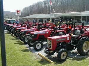 Mahindra equipment--available at Hayhurst Equipment