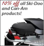 10% off all Ski-Doo and Can-Am products!