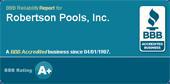 We are accredited by the Better Business Bureau.
