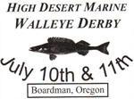 High Desert Marine Walleye Derby July 10th & 11th