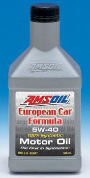 Amsoil European Car Formula 5W-40 Synthetic Motor Oil