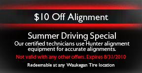 $10 off alignment
