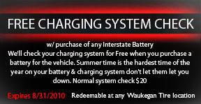 free charging system check