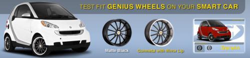 Genius Smart Car Wheels Configurator