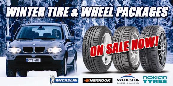Waukegan Tire & Wheel Experts Now Offering Winter Tire & Wheel Packages On Sale!